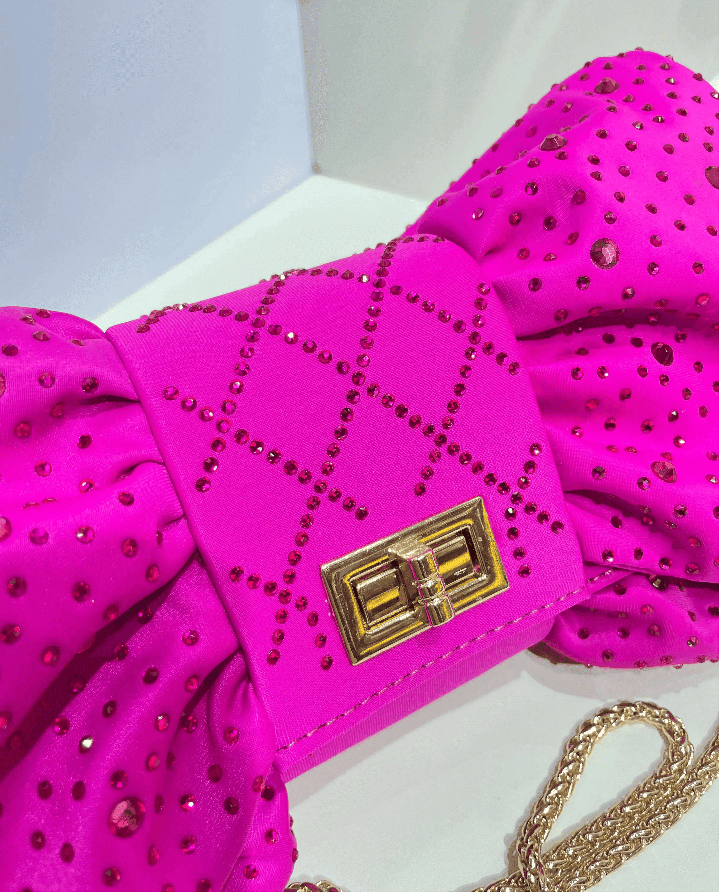 Butterfly Rhinestones Evening Clutch - SnaggIt