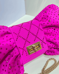 Butterfly Rhinestones Evening Clutch - SnaggIt