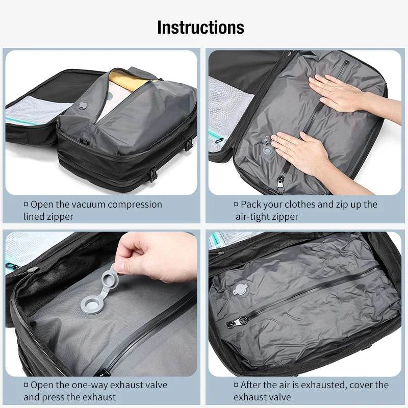 40L Expandable Travel & Business Backpack - SnaggIt