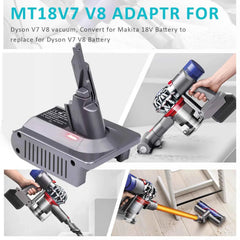 Makita 18V battery adapter for Dyson V7 and V8 vacuums – image 5