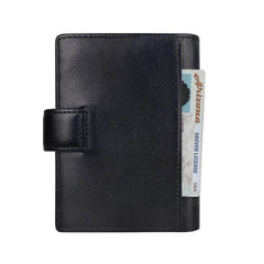 2025 RFID Vintage Leather Short Wallet - SnaggIt
