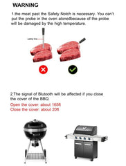 Wireless Bluetooth Meat Thermometer by Snagg A Thermometer