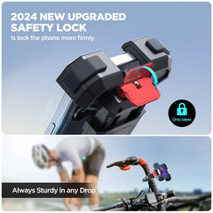 360° Rotating Bike & Motorcycle Phone Holder by Snagg A Phone Holder
