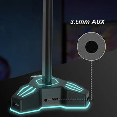 RGB Bluetooth Headphone Holder by Snagg A Headset Holder