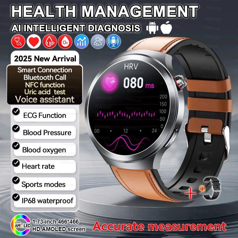 Health Glance Smartwatch by Snagg A Watch