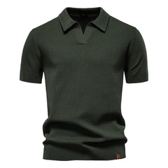 Men's Summer Breathable Polo | Lightweight Stretch Casual Essential