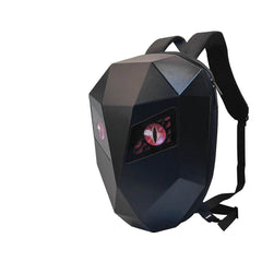 Bluetooth LED Eyes Motorcycle Hard Shell Backpack - SnaggIt