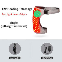 Hip Massager with Red Light Heat & Vibration Therapy – Muscle Recovery & Joint Relief Support
