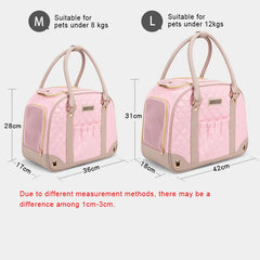 Pet Carrier Handbag with Breathable Mesh by Snagg A Pet Handbag
