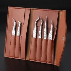 Professional 6 Pieces Precision Tweezer Set – Multi-Functional High Tension Extension Tools