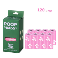 Portable Degradable Waste Bags | Thickened Deodorizing Pet Cleanup Solution