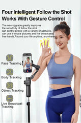 3-Axis Handheld Gimbal Phone Stabilizer with Extension Rod by Snagg A Phone Holder