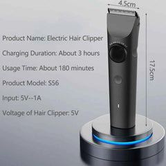 2026 Edition Professional Family Hair Trimmer – High Performance Cordless Electric Hair Clipper for Precision Home Grooming