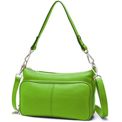 100% Genuine Leather Women's Hobo Shoulder Bag – Crossbody Messenger Bag in High-Quality Fashion Design