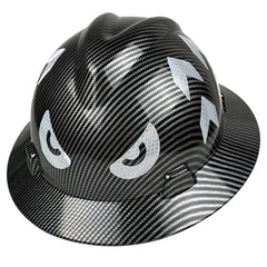 Full brim construction safety helmet with reflective stickers – image 11