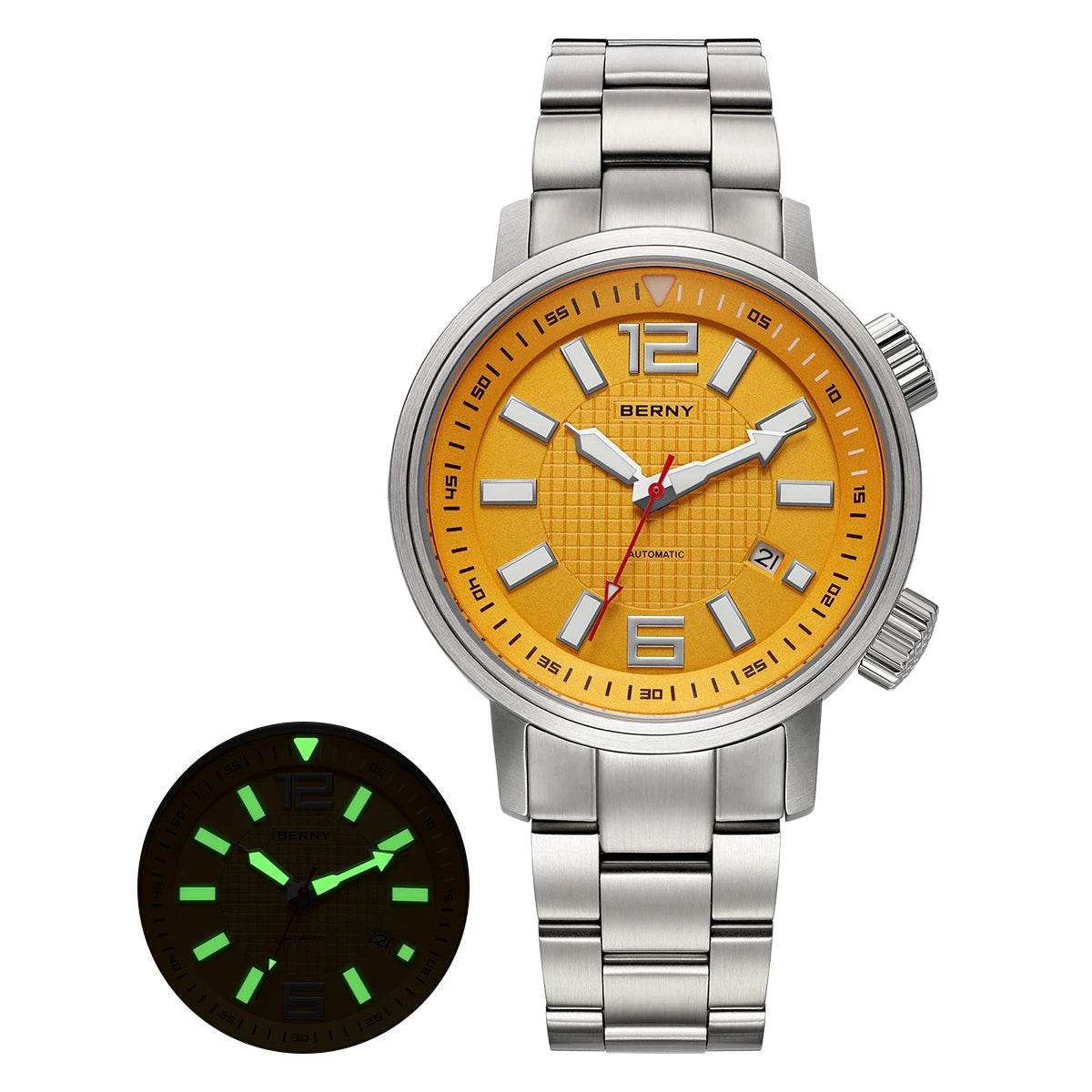 Automatic Diver Watch – Stainless Steel Edition - SnaggIt