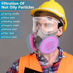 6200 Half Face Respirator Mask with Filters by Snagg A Face Mask