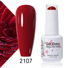 Professional 15ml HEMA & TPO-Free Gel Polish – High-Performance Semi-Permanent Varnish for Sensitive Skin