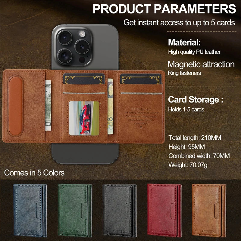 2 in 1 Luxury Magnetic Wallet Case – Samsung Galaxy S25 Series - Phone Cases & Covers
