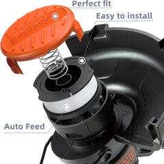String Trimmer Replacement Line – Compatible with Black+Decker