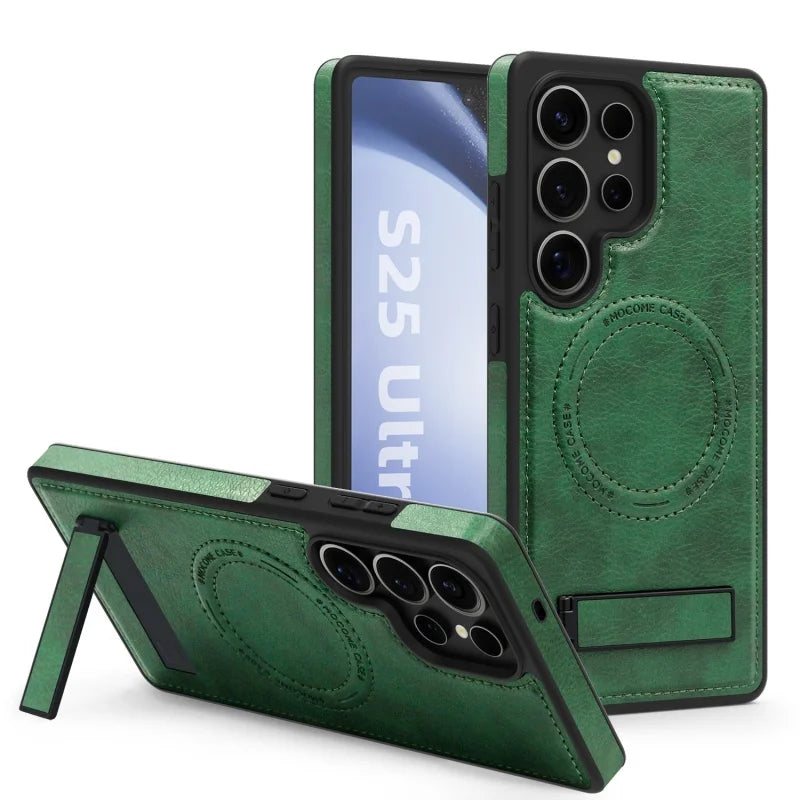 Stand Holder Magnetic Case For Samsung Galaxy S25 Series by Snagg A Phone Case