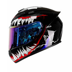 Unisex Full Face Flip Up Riding Helmet by Snagg A Motorcycle Helmet