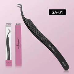 Professional Fiber Tip Eyelash Extension Tweezers – Precision High Volume Application Tool