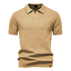 Men's Summer Breathable Polo | Lightweight Stretch Casual Essential
