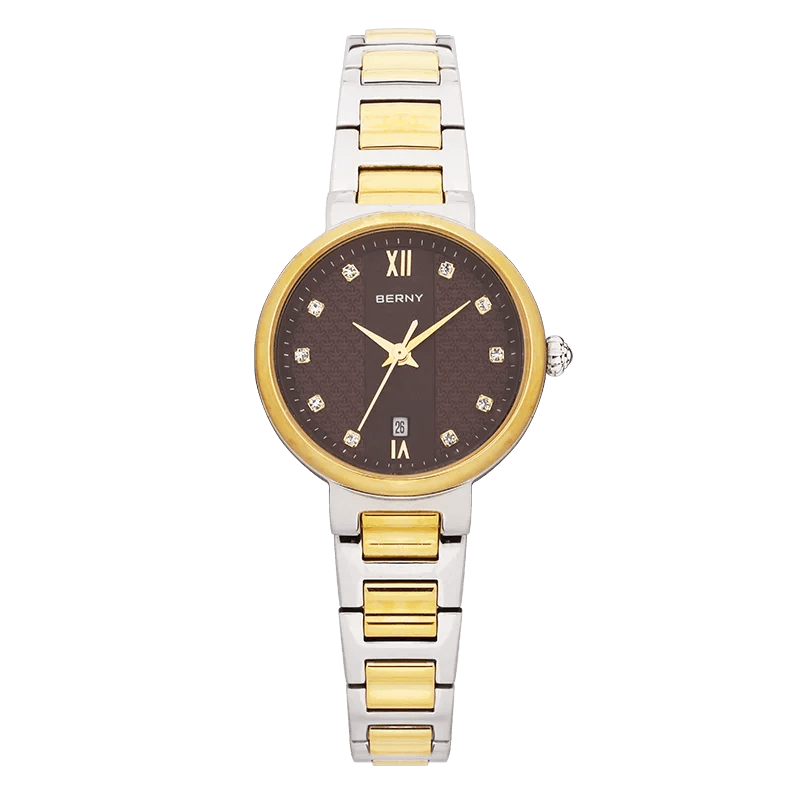 BERNY Ladies Diamond Quartz Watch - SnaggIt