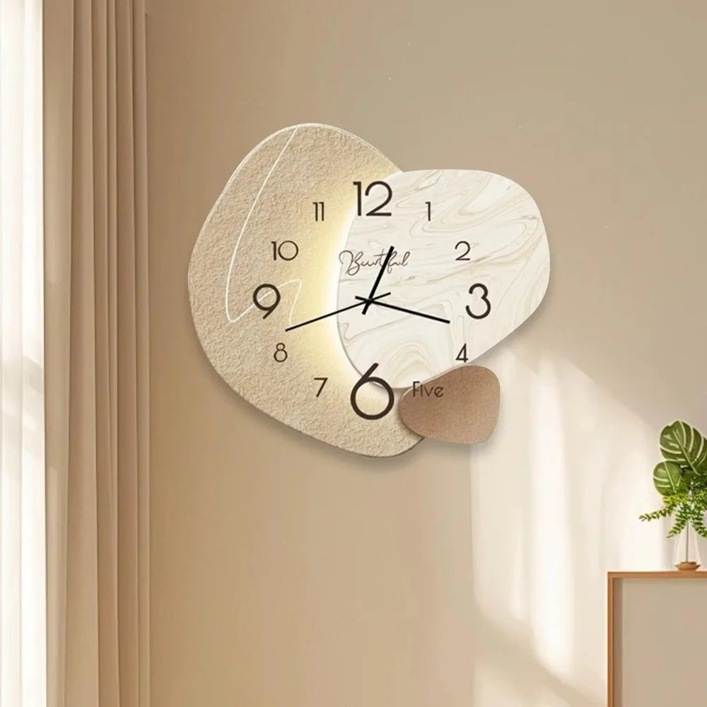 Modern Nordic Digital Wall Clock by Snagg A Clock