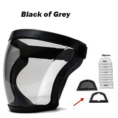 Super Protective Anti fog Full Face Shield by Snagg A Face Shield