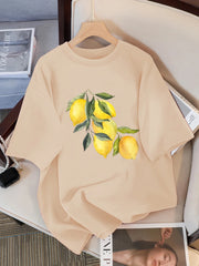 Lemon's Print Womans Streetwear T-Shirt