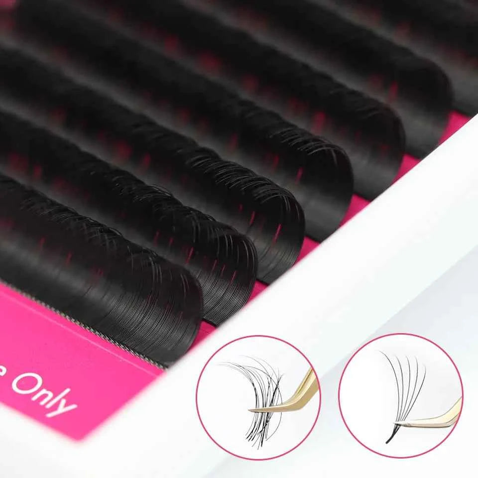 Professional Cashmere Silk Individual Lash Trays – 5 Tray Wholesale Lot