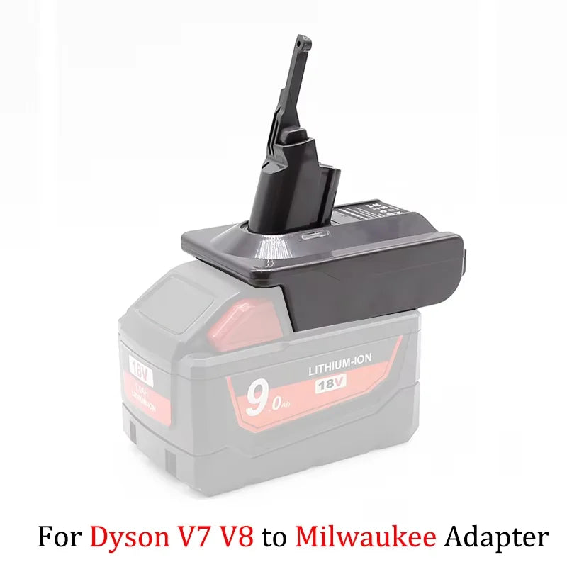 Dyson V6 V7 V8 battery adapter for 18V tool batteries – image 7