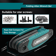 Folding Allen Wrench Set by Snagg A Wrench Set