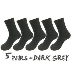 Men’s Vintage Wool Knit Socks, Thick Winter Cashmere Blend