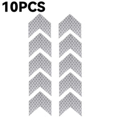 80-10PCS Safety Reflective Stickers Strip by Snagg A Reflective Stickers