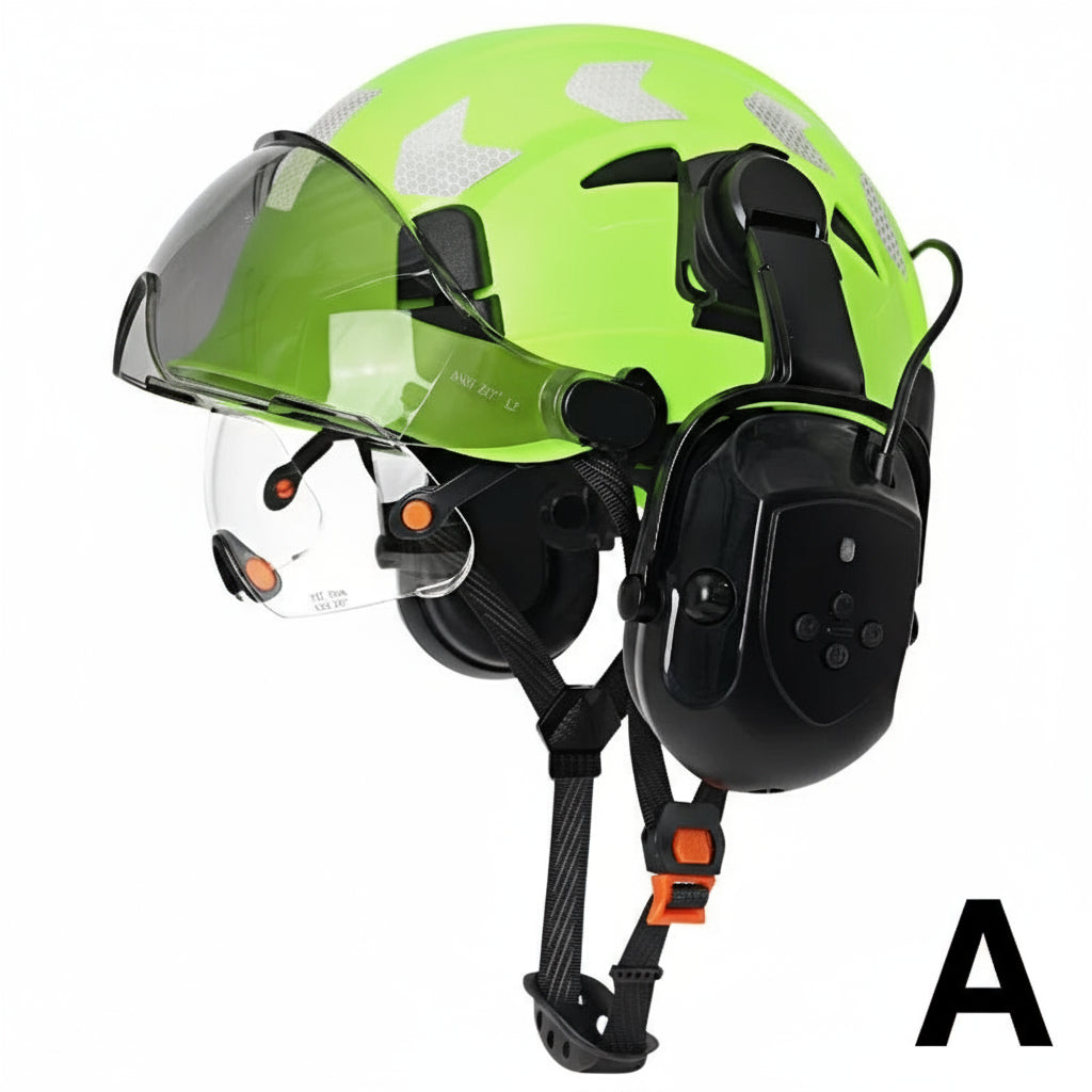 Construction Safety Helmet With Bluetooth 5.0 by Snagg A Safety Helmet