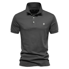 100% Cotton Embroidery Polo | Essential Summer Social Casual