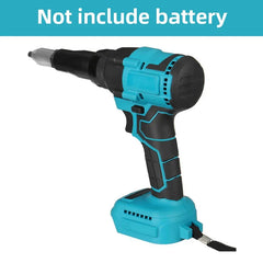 Cordless Electric Riveter Gun Household Power Tools Screwdriver 2.4-4.8mm With LED Light For Makita 18V Battery (Not Included)