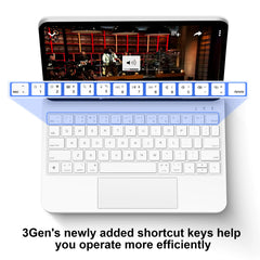 Magic Keyboard for iPad Series by Snagg A Wireless Keyboard