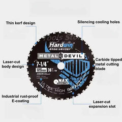 Industrial Carbide Tipped Cold Saw Blade | Precision Metal Cutting Disc for Steel, Angle Iron & Conduit