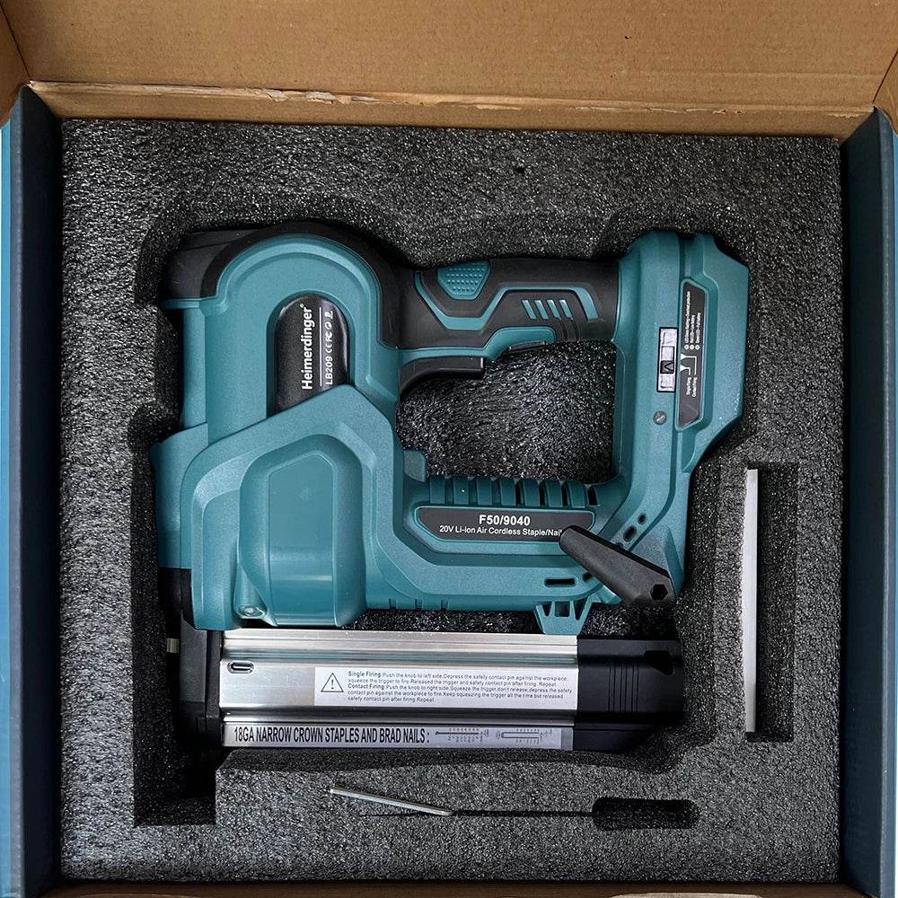 18V Cordless 2-in-1 Nailer & Stapler Gun - SnaggIt