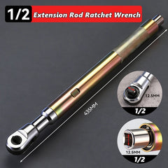 Manual & Automatic Self-Contained Ratchet Extension Wrench – Electric Car Wrench for Four-Wheel Alignment