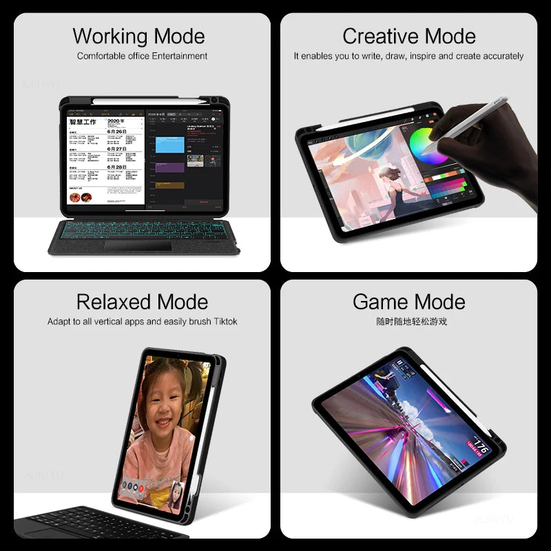 Keyboard For iPad Series by Snagg A Wireless Keyboard