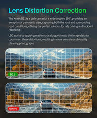 AI ISP 4K Dual Dash Cam | Sony Starvis Color Night Vision & GPS