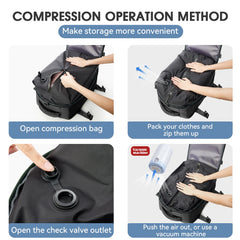 Vacuum Backpack Travel Bag by Snagg A Backpack