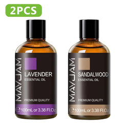 100ML Pure Plant Essential Oil - 53 Variant