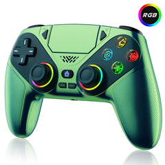 RH 5188 RGB Wireless Controller - Dual Vibration & Macro Function for PS5 & PC