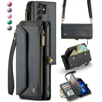 Crossbody Wallet Case for Samsung Galaxy S25 / A Series by Snagg A Phone Case